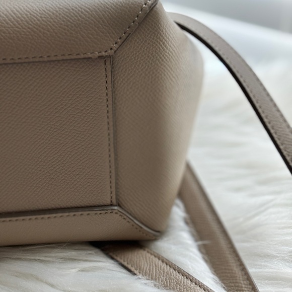 Celine Micro Belt Bag in Grained Calfskin - light taupe - Picture 11 of 16